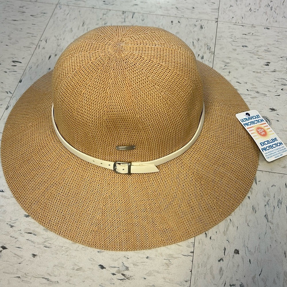 Tan beige sun hat spf 50